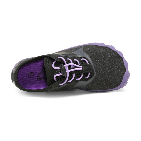 Kids Water Shoes - BLACK GREY PURPLE - 2